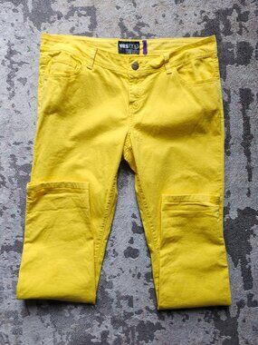 Bright Yellow YES YES Jeans